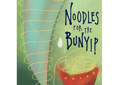 A Monster Eats Noodles